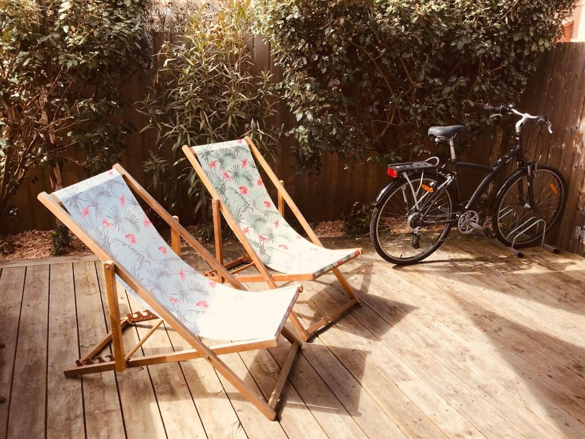 Cocon Entre Presqu'Ile Du Cap Ferret Et Plages Oceanes - Terrasse - 1 Velo Gratuit Ares Exteriör bild