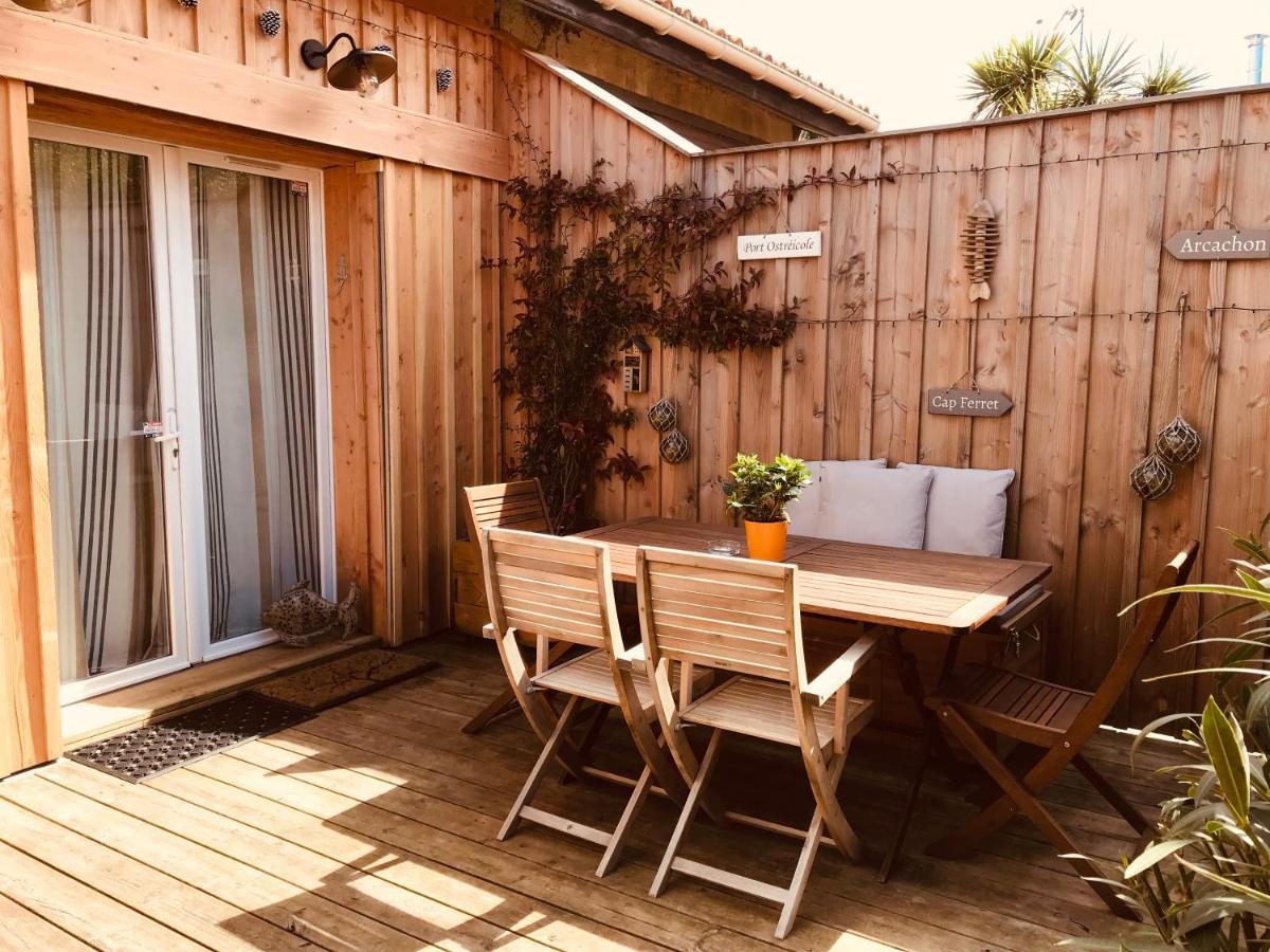 Cocon Entre Presqu'Ile Du Cap Ferret Et Plages Oceanes - Terrasse - 1 Velo Gratuit Ares Exteriör bild