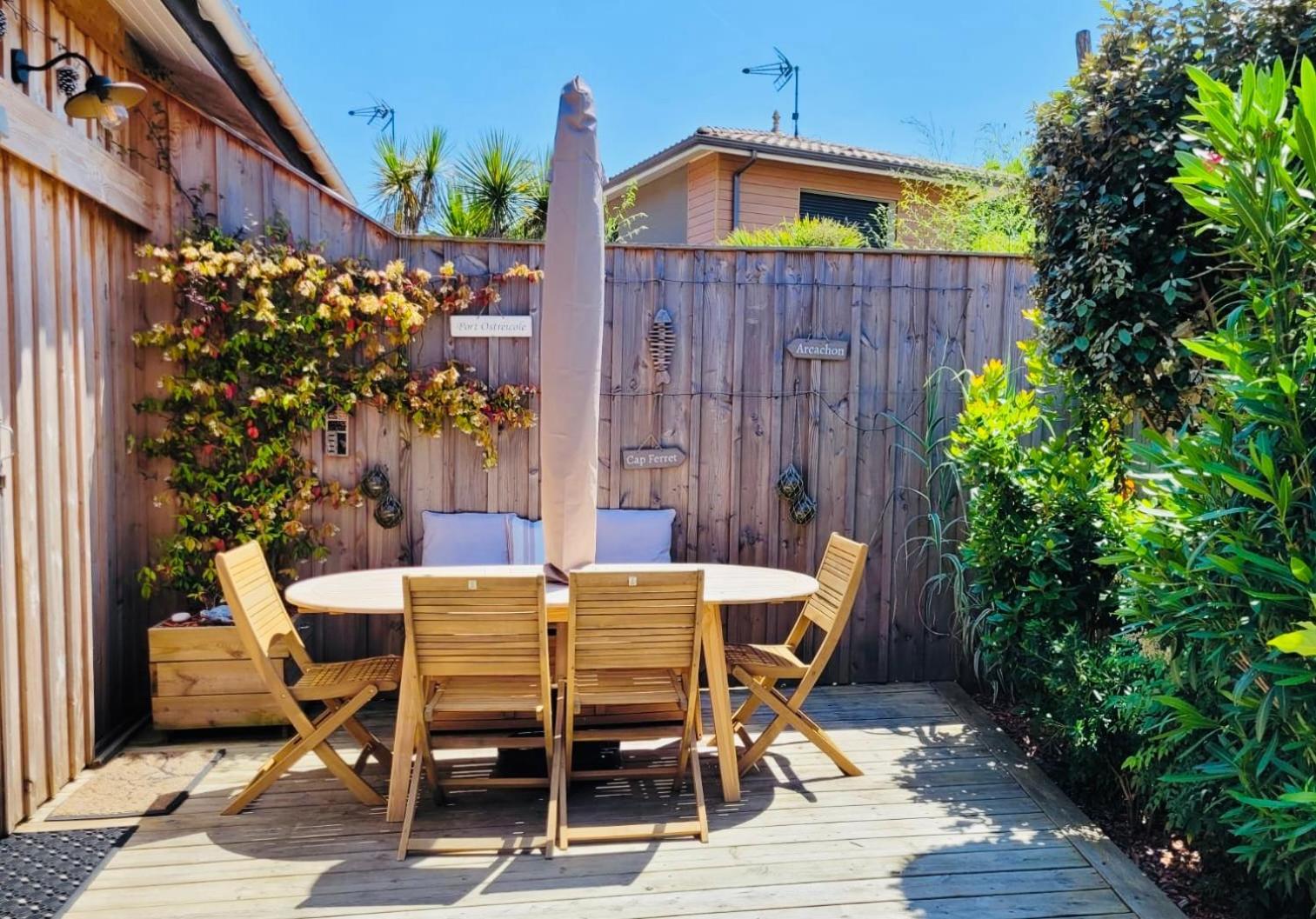 Cocon Entre Presqu'Ile Du Cap Ferret Et Plages Oceanes - Terrasse - 1 Velo Gratuit Ares Exteriör bild